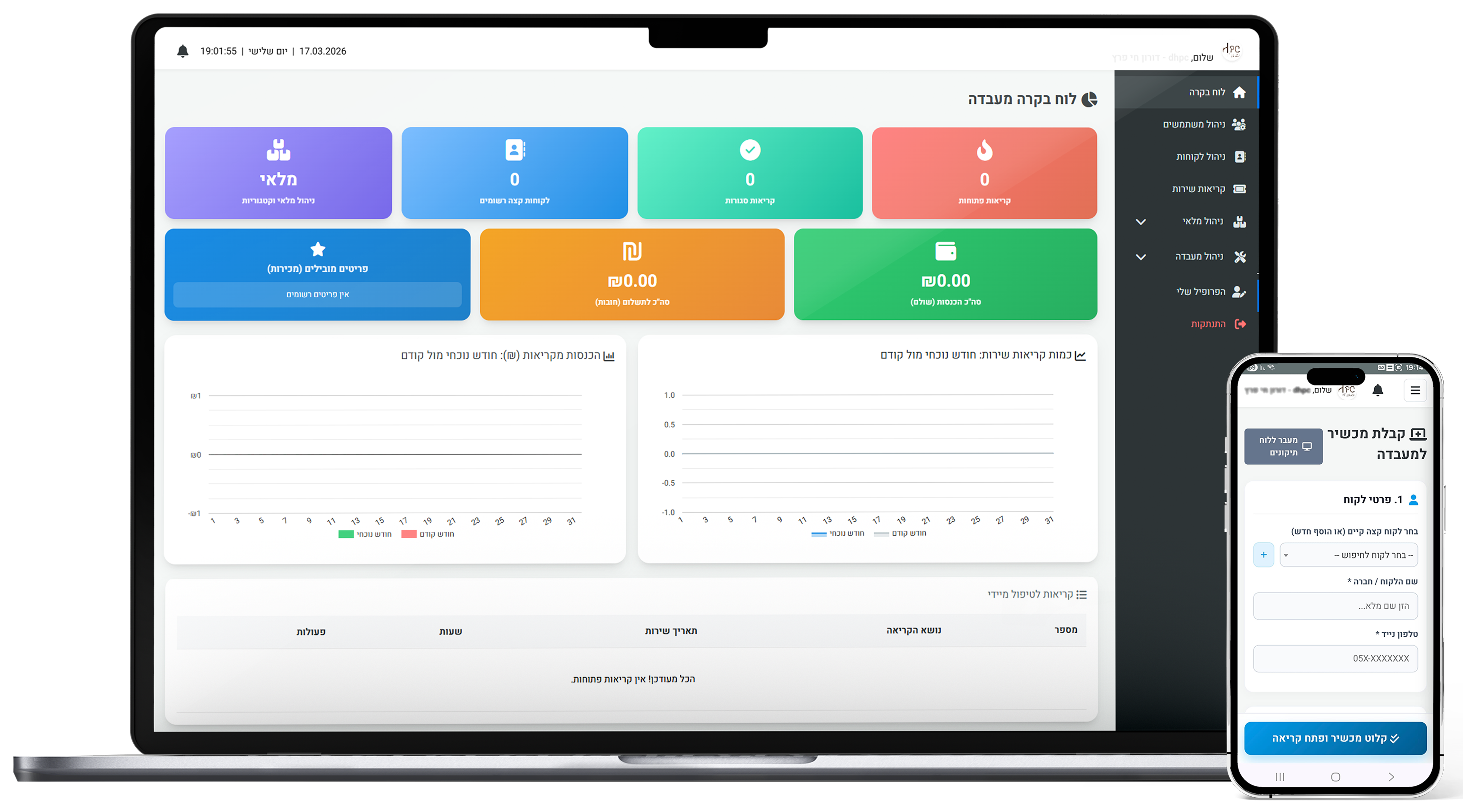 Client Dashboard